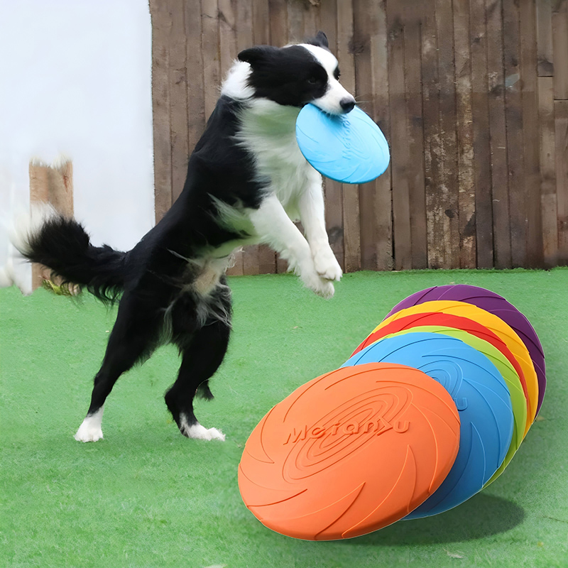 Flying Disc Dog Training Toy - Siliconen Vliegende Schijf Speelgoed Multifunctioneel Hondentrainingsspeelgoed