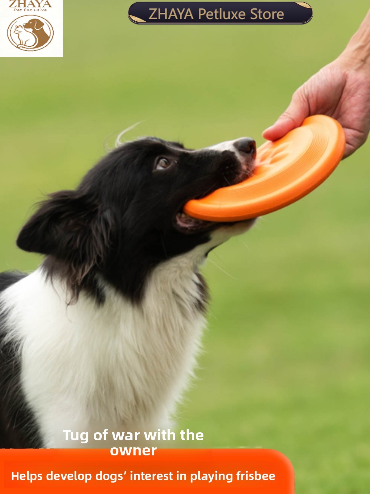 Flying Disc Dog Training Toy - Hondenvliegschijf Zacht Duurzaam Bijtbestendig Tandenveilig Trektouwtraining