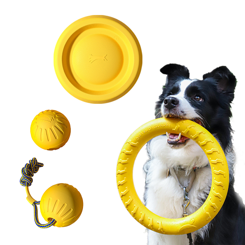 Snuffle Mat For Dogs - EVA Duurzaam hondenspeelgoed 4-pack vliegende schijf
