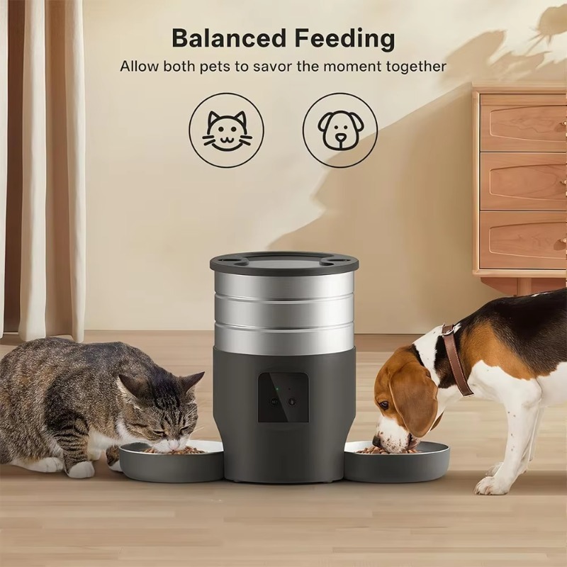 Pet Feeders - Automatische slimme huisdierenvoeder van 4,5 liter