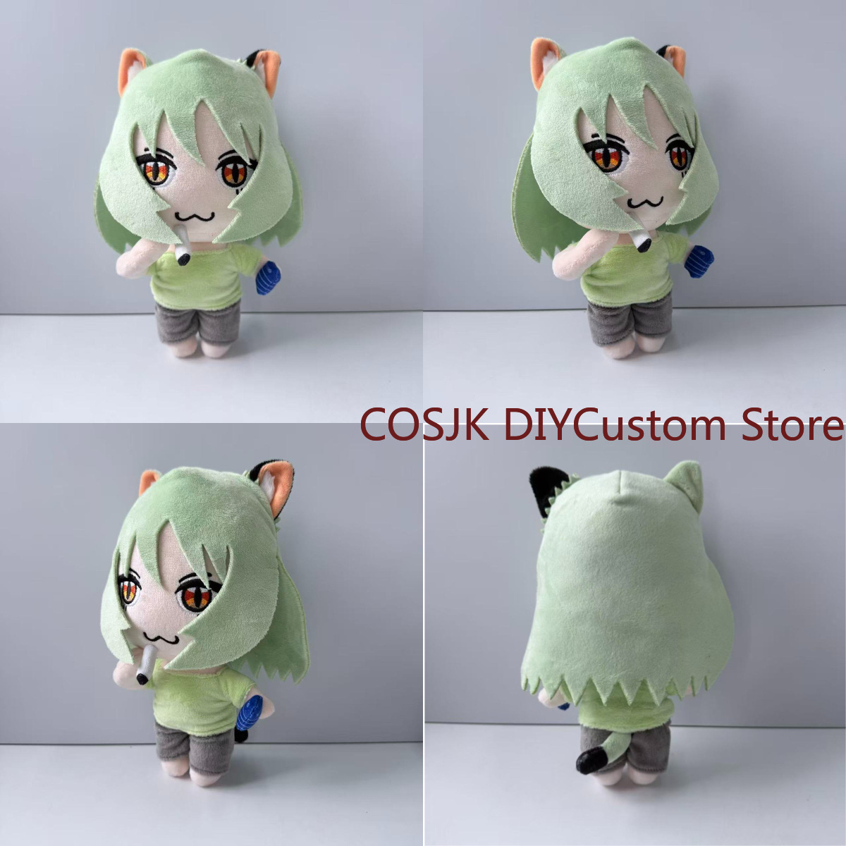 Cat Toys - Anime Chainsmoker Cat YaniNeko Schattige Cartoon