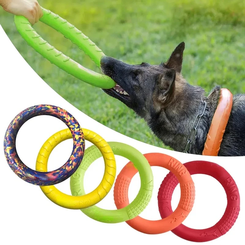 Indestructible Dog Chew Toy - Honden Speelgoed Huisdier Vliegende Schijven Eva