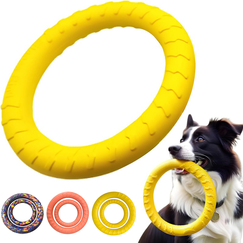 Flying Disc Dog Training Toy - Hondenspeelgoed, vliegende schijven voor huisdieren, EVA