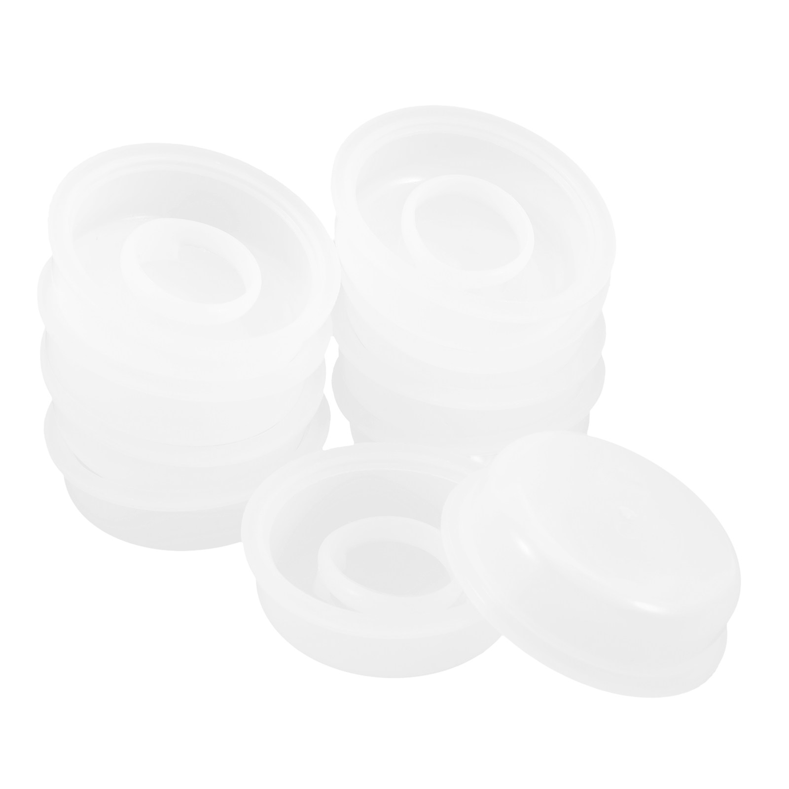 Pet Feeders - 10 stuks plastic deksels voor chemicaliënemmers,