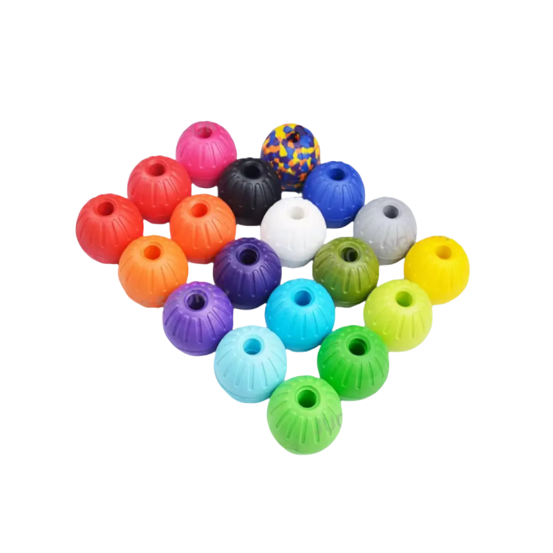 Indestructible Dog Chew Toy - 7 Cm/9 Cm Eva Holle Bal