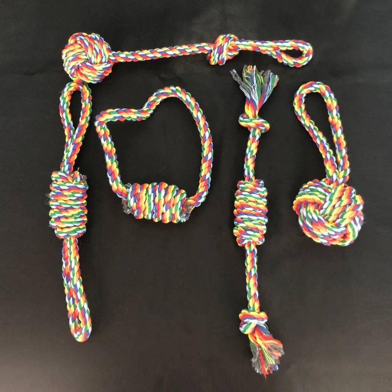 Dog Rope Toy Aggressive Chewers - Duurzame honden touwspeelgoed voor agressieve kauwers