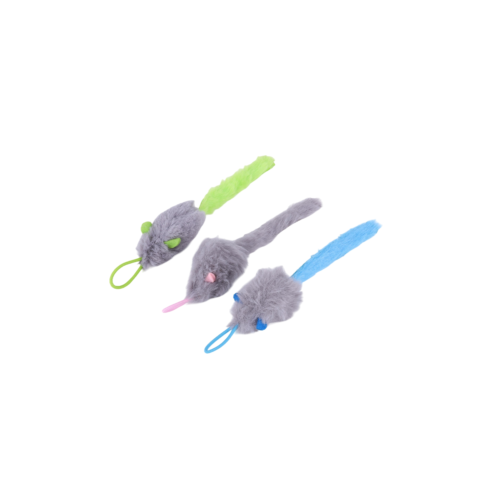 Catnip Interactive Plush Mouse - Elektronisch katten speeltje met veertjes en