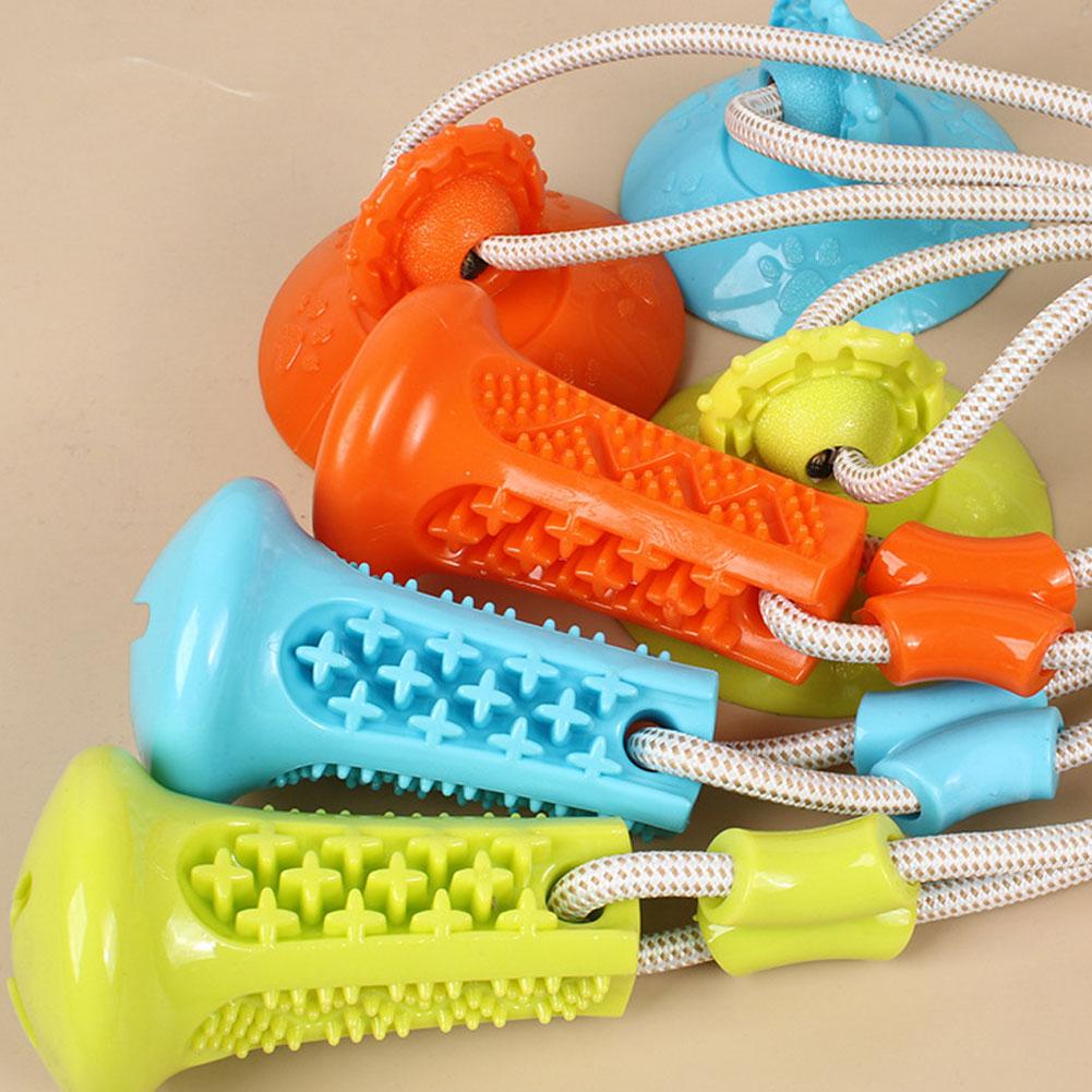 Zuignap hondenspeeltje interac - Suction Cup Dog Tug Toy recensie en prijs