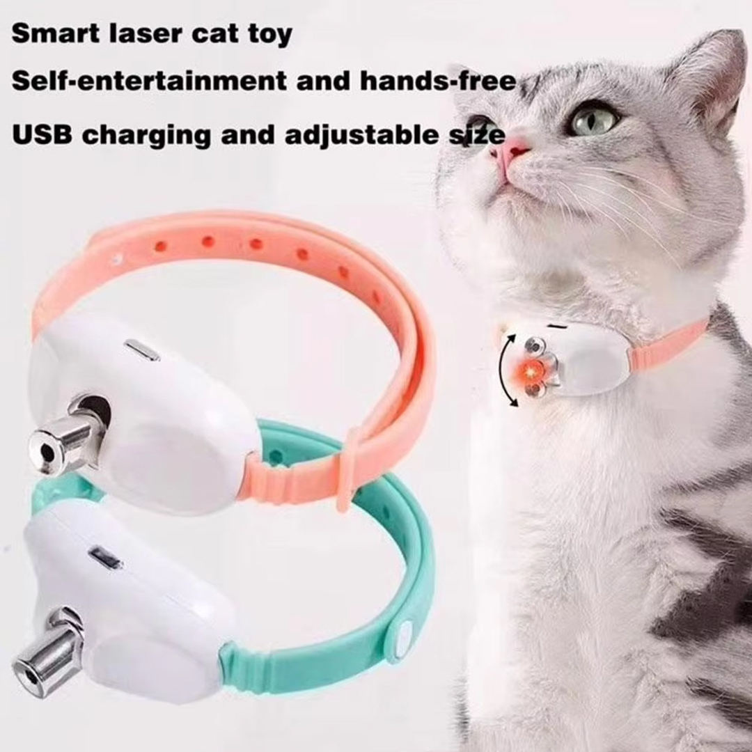 Slimme LED Laser Kattenhalsban - Laser Pointer Cat Toy Automatic recensie en prijs