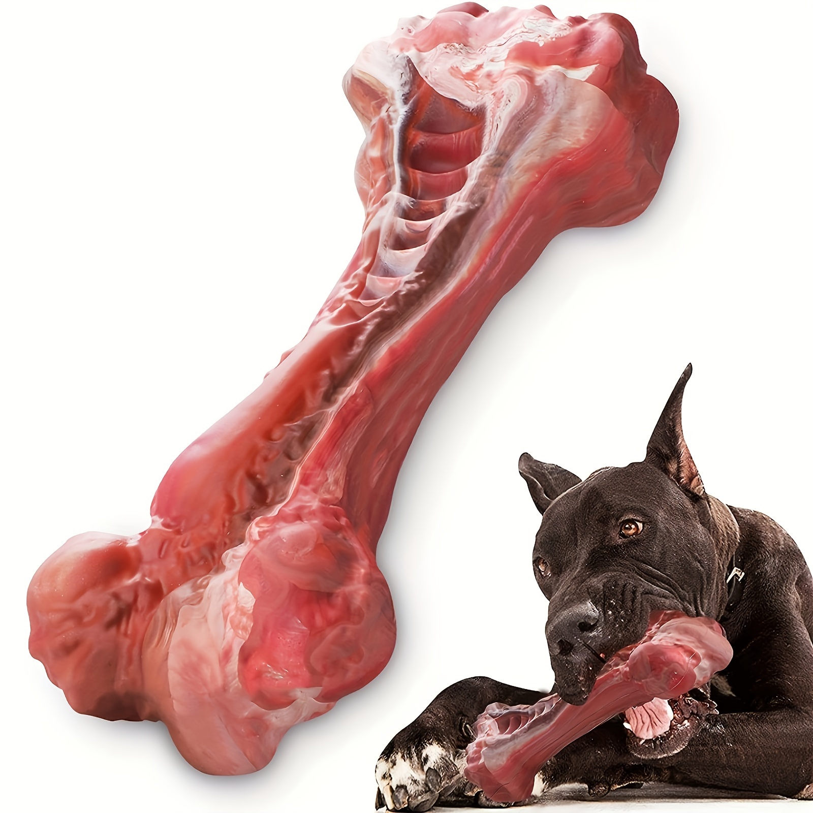 Siliconen hondenspeeltje, natu - Indestructible Dog Chew Toy recensie en prijs