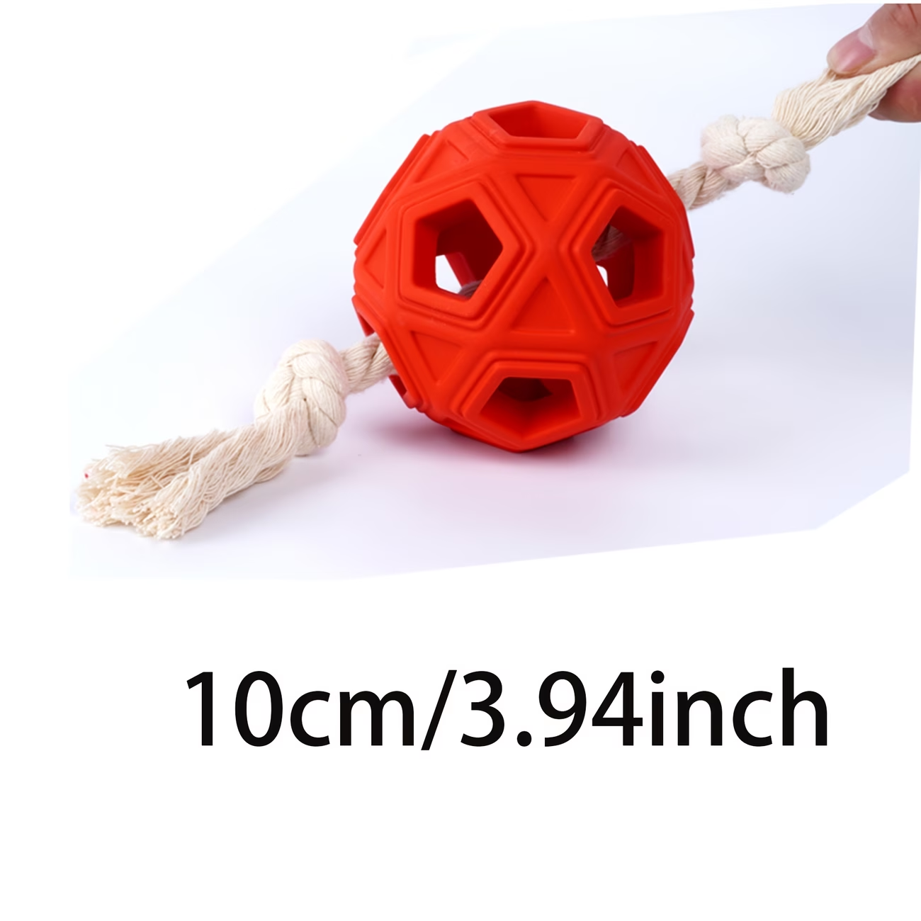 Duurzame rubberen hondenspeelb - Dog Rope Toy Aggressive Chewers recensie en prijs