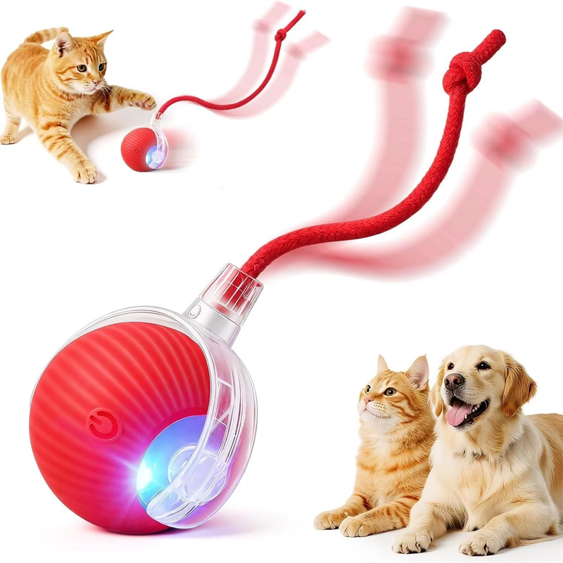 Nieuwe interactieve hondenspee - Automatic Moving Dog Ball recensie en prijs