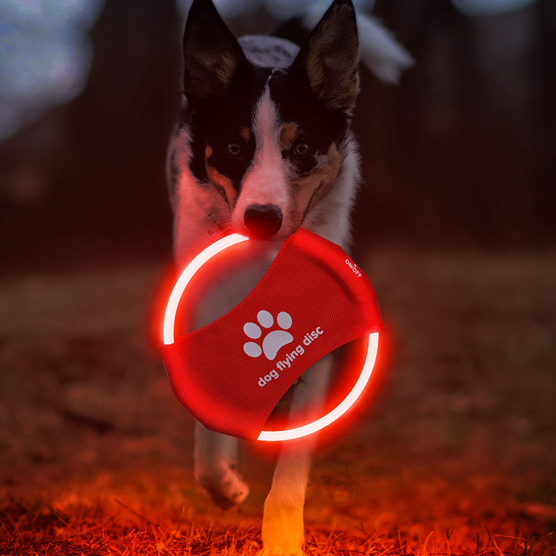 LED-hond vliegende schijf, LED - Flying Disc Dog Training Toy recensie en prijs