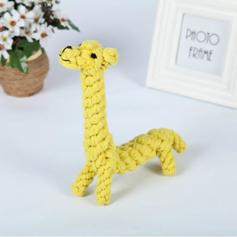 Duurzaam gevlochten katoenen t - Dog Rope Toy Aggressive Chewers recensie en prijs
