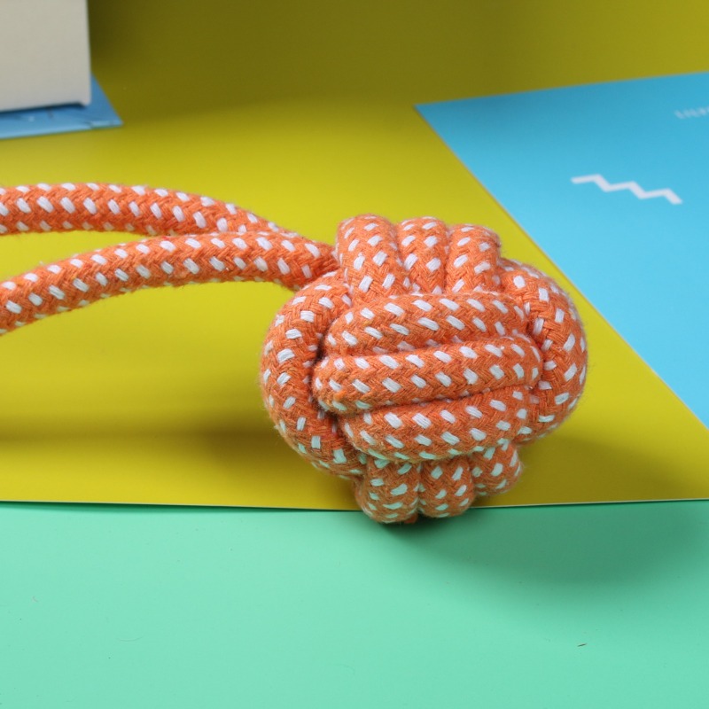 1 stuks knoopkauwspeelgoed met - Dog Rope Toy Aggressive Chewers recensie en prijs