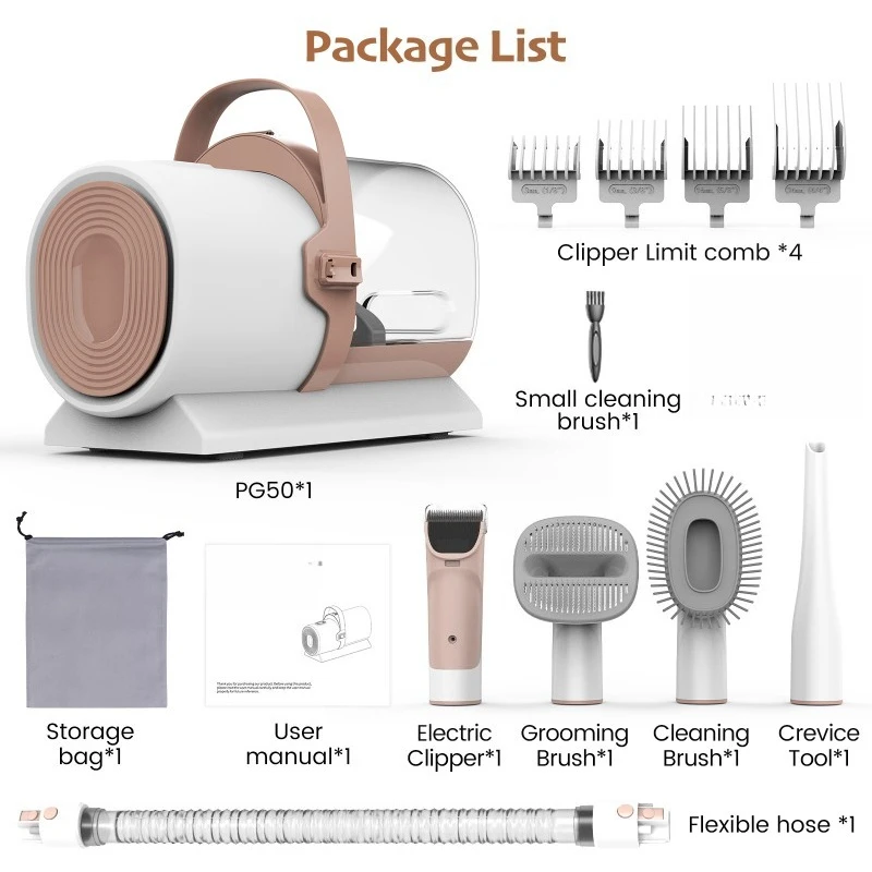 Elektrische stofzuiger voor he - Pet Grooming recensie en prijs