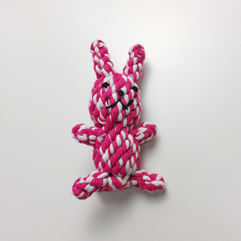 Hondenkauwtouw van katoen, ges - Interactive Squeaky Plush Dog Toy recensie en prijs