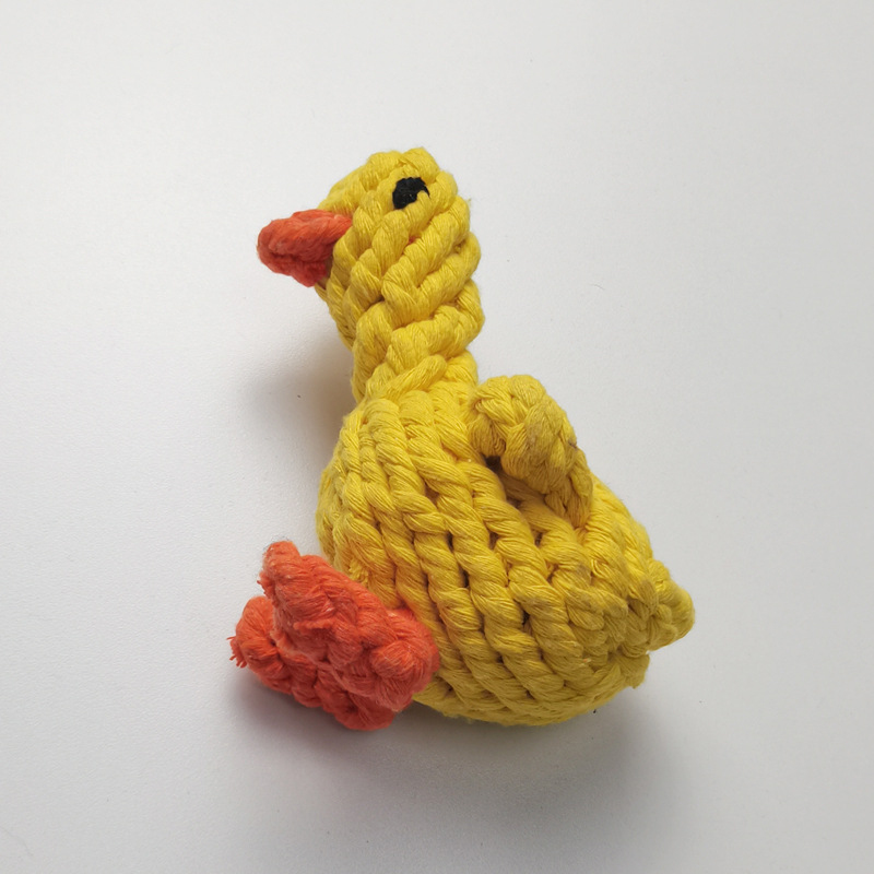 Hondenkauwtouw van katoen, ges - Interactive Squeaky Plush Dog Toy recensie en prijs