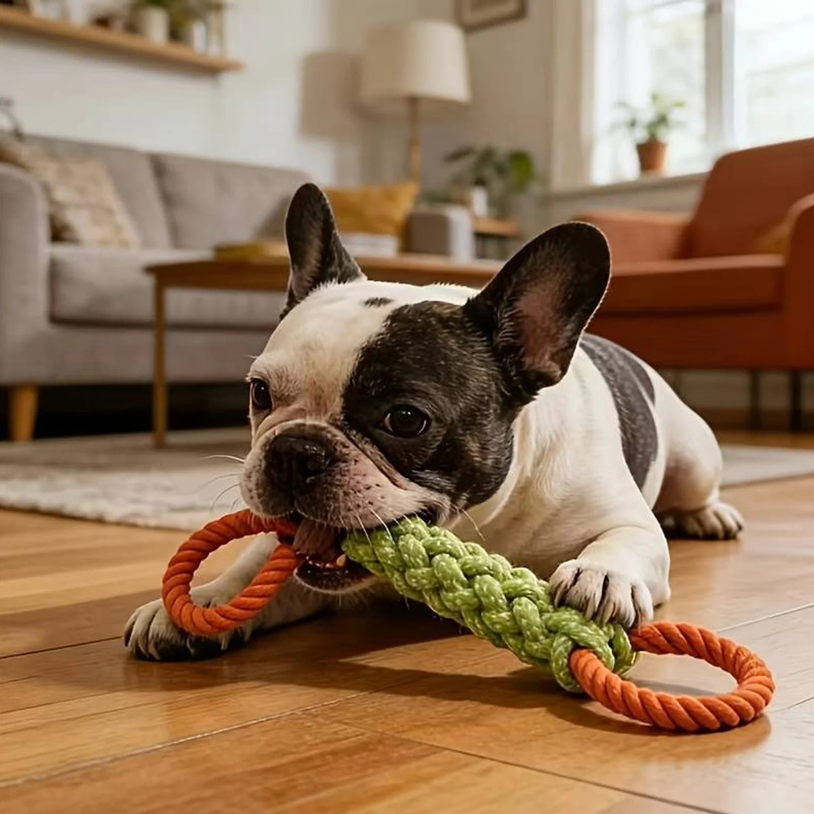 Duurzaam honden touwspeeltje,  - Indestructible Dog Chew Toy recensie en prijs