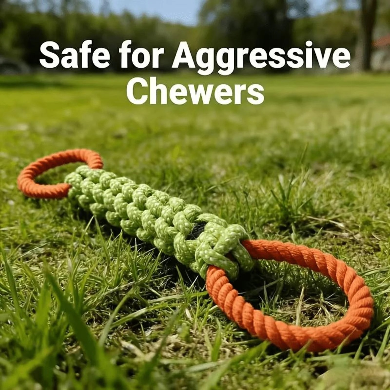Duurzaam honden touwspeeltje,  - Indestructible Dog Chew Toy recensie en prijs