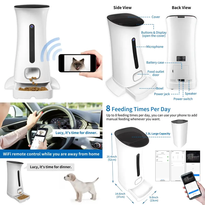 Wifi-camera voor het voeren va - Pet Feeders recensie en prijs