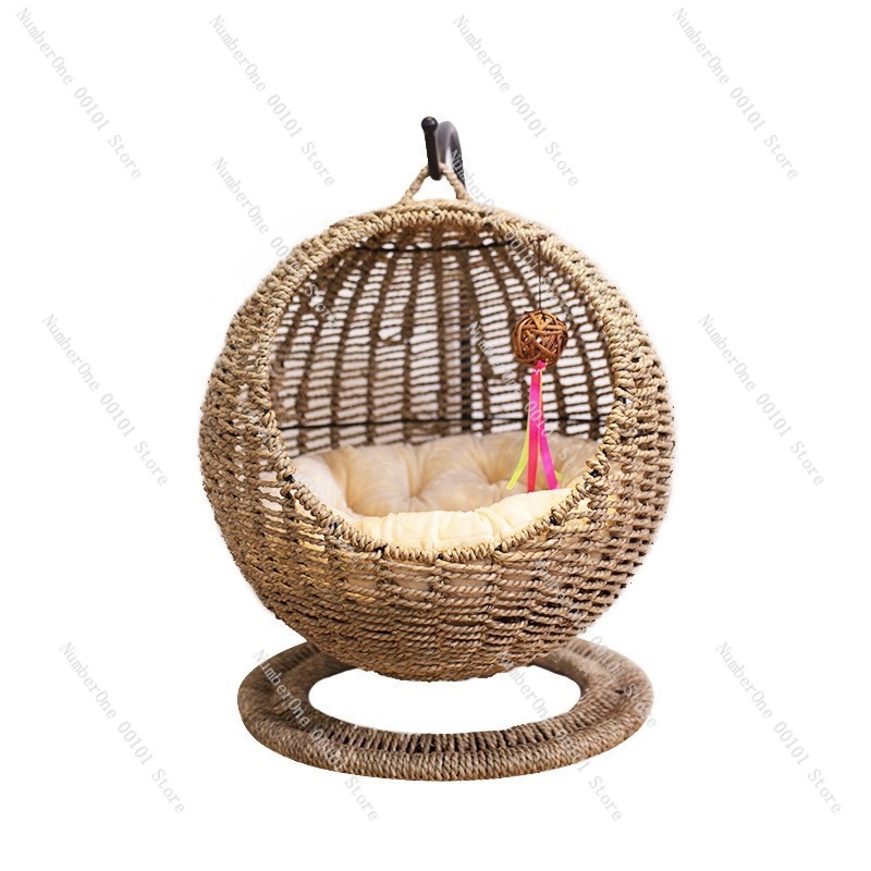 Rattan hangmand voor katten, r - Pet Beds recensie en prijs