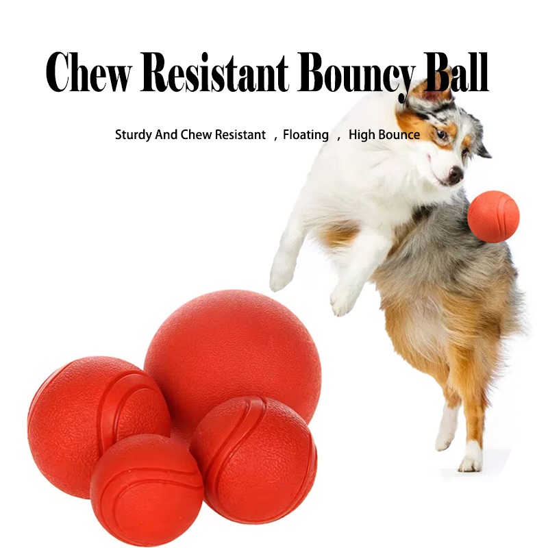Stevige rubberen hondenspringb - Indestructible Dog Chew Toy recensie en prijs