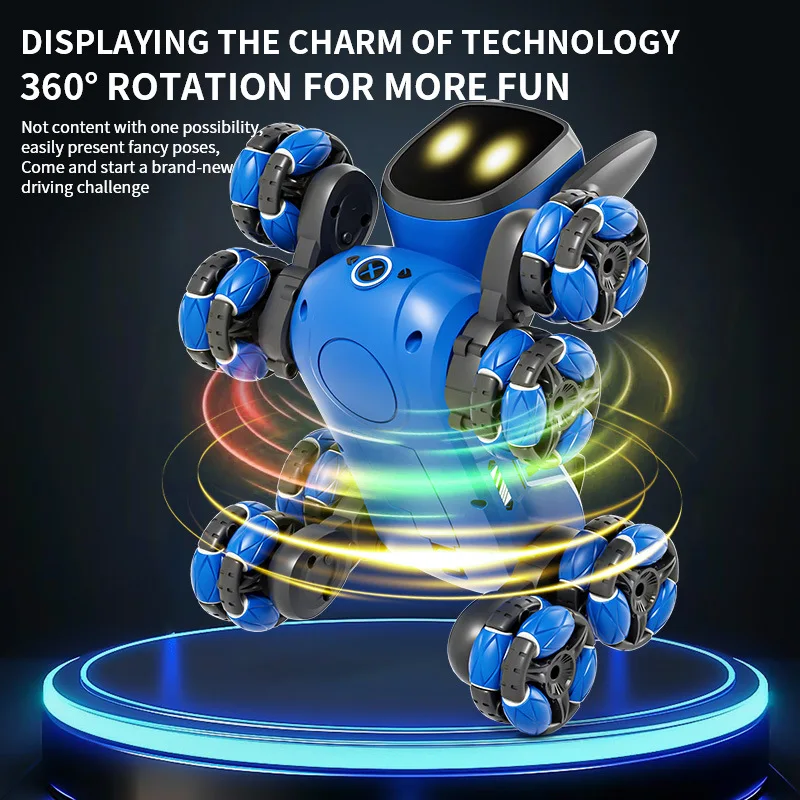 JJRC Q200 2026 RC Robot Stunt  - Interactive Squeaky Plush Dog Toy recensie en prijs