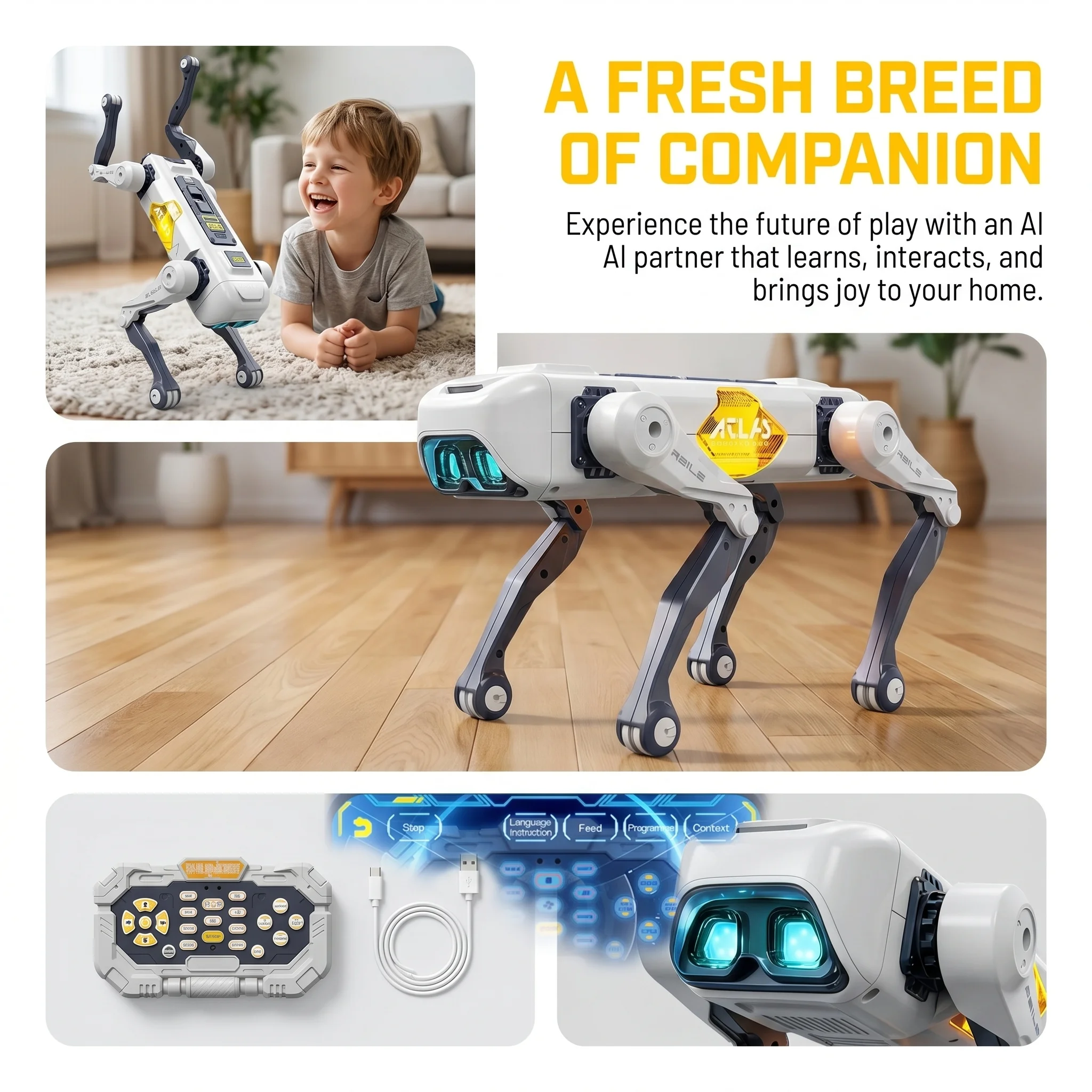 AI Slimme Robot Hond, Spraak-  - Dog Toys recensie en prijs
