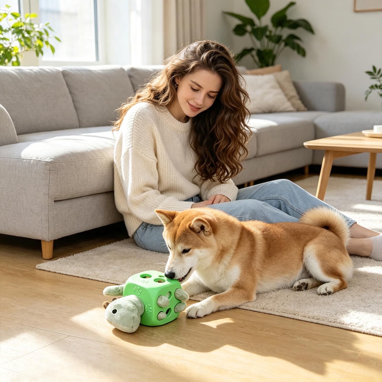 Interactief hondenspeelgoed In - Rubber Treat Dispensing Dog Toy recensie en prijs