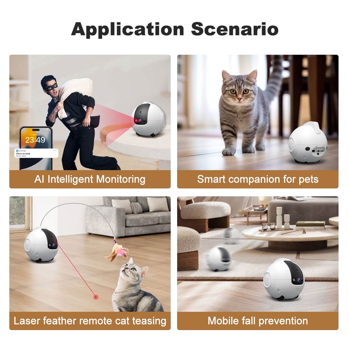Huisdiercamera Robot 4MP Huisd - Dog Toys recensie en prijs